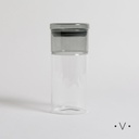 FRASCO REDONDO TAPA FUMÉ 1350 ML VASSA HOME
