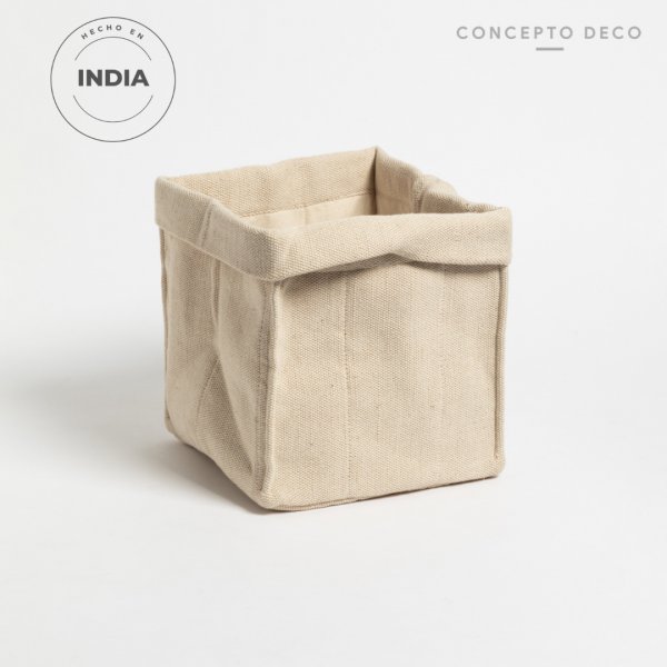 [1650453] Organizador Placard Pamuk Pliegue Juco 20X20X22Cm