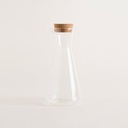 Botella De Borosilicato Con Tapa De Corcho 1500 Ml