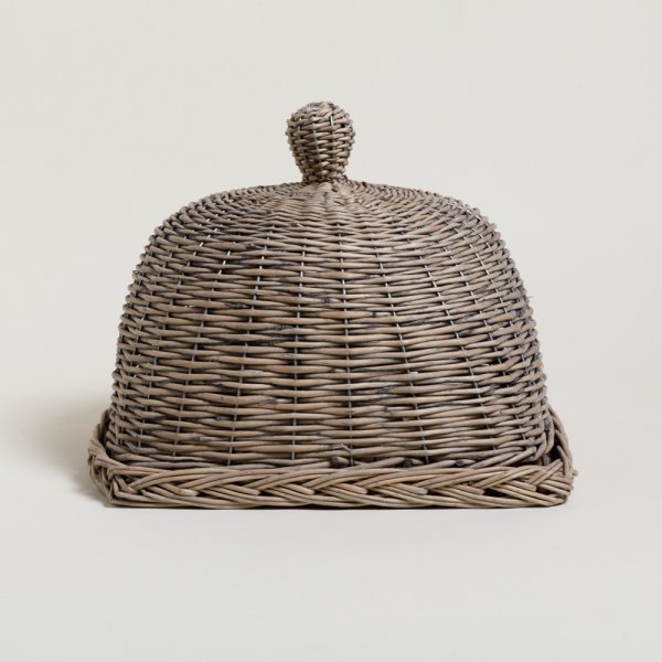 BANDEJA CUADRADA CON TAPA SALIX 35 CM