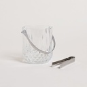 Hielera De Vidrio Con Pinza