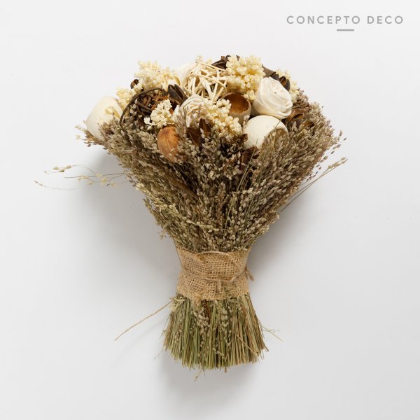 FLORES SECAS BOUQUET CHICO 25CM