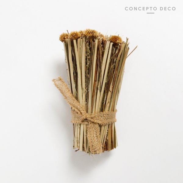 [165795] FLORES SECAS SOLA CRISANTEMO 21CM