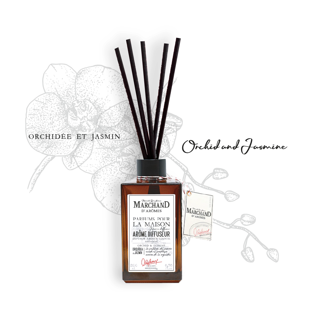 [130478] Difusor Marchand D Aromes 200 Ml Orquídea Y Jazmin