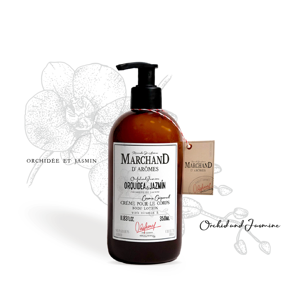 [130483] Crema Corporal Marchand D Aromes Orquídea Y Jazmín 350 G