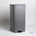 Cesto De Basura Cuadrado 28 L Vassa Home