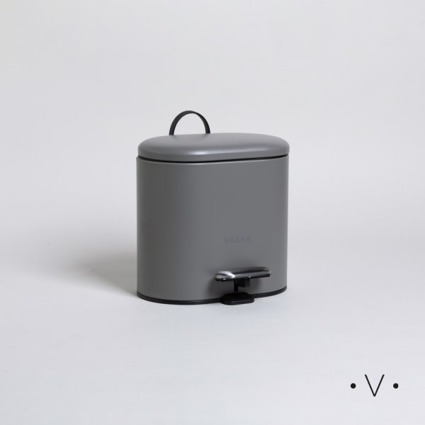 [4110267] Cesto De Basura Ovalado 3 L Vassa Home