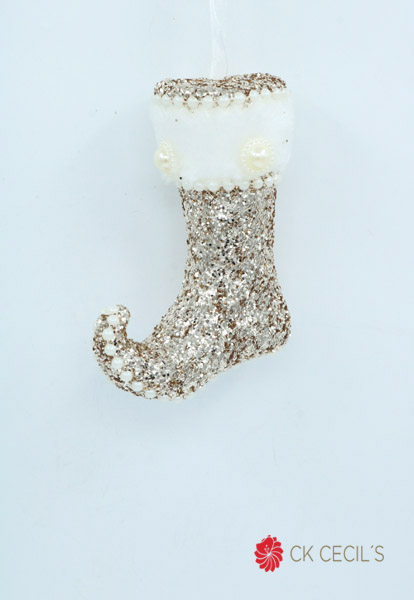 BOTA COLGANTE 13 CM. CHAMPAGNE