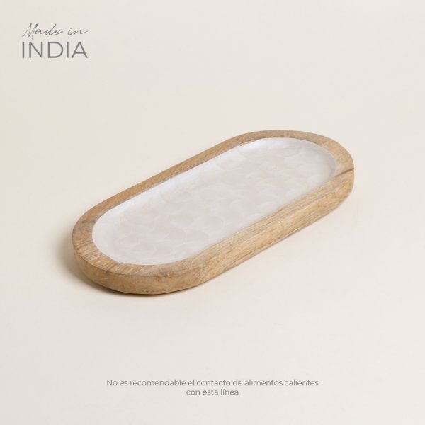 Bandeja Oval Jalpari 30,5X15 Cm