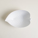 Bowl De Porcelana Hoja 31X20 Cm