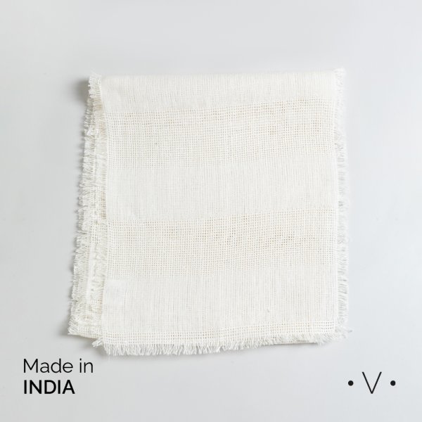 [4114488] Camino De Mesa Algodon Y Lino Rectangular 35X160 Cm Vassa Home