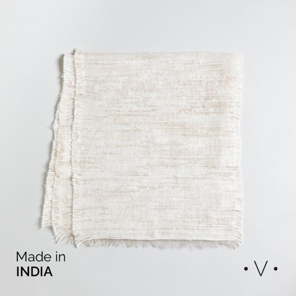 [4114489] Camino De Mesa Algodon Y Lino Rectangular 35X160 Cm Vassa Home