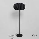 Lámpara De Pie Mutton Black 132X44 Cm Vassa Home