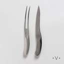 Set De Asado Acero Inoxidable 430 Vassa Home
