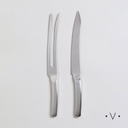 Set De Asado Acero Inoxidable 430 Vassa Home