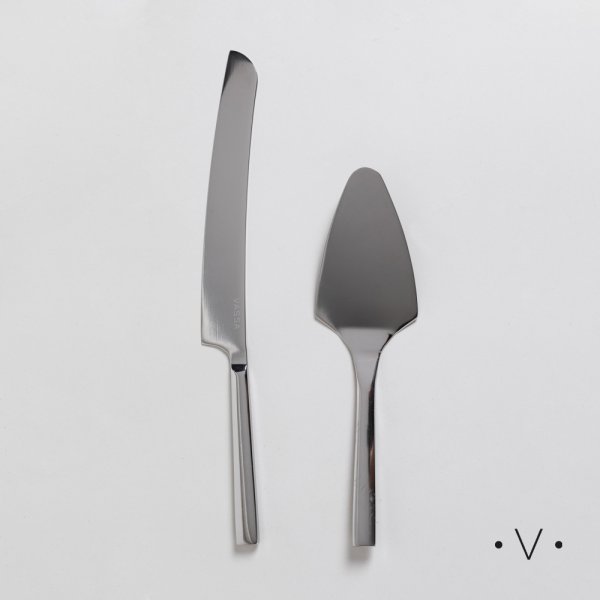 [4114438] Set X 2 Cubiertos Para Torta 32 Cm Vassa Home