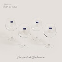 Set X 4 Copas De Cristal De Bohemia Gin Tonic 820 Ml