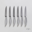 Set X 6 Cuchillos Para Carne 23 Cm Vassa Home