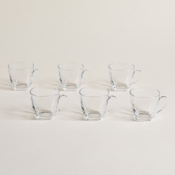 Set X 6 Pocillos Cuadrados 100 Ml