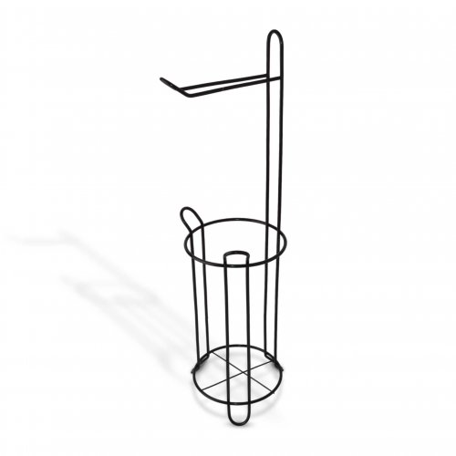 [2561701] Porta Papel Higién Negro 16 X 62 Cm