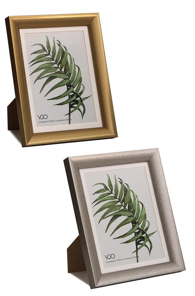 PORTA MADERA METALIZADO 15 X 21 PF-2021.6