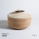 Canasto Anfora Kanpur Natural 28X16 Cm Vassa Home