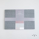 SET X 6 INDIVIDUALES RECTANGULARES 30X45 CM VASSA HOME