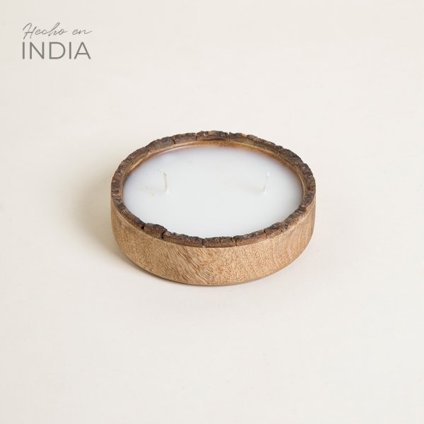 [4114903] Vela Redonda Éclat Wood 12 Cm