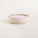 Vela Redonda Con Base De Madera De Paulownia Leora 19 Cm