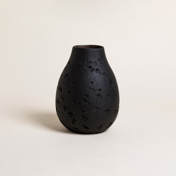 TINAJA JHARI BLACK 20X15 CM