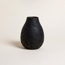 TINAJA JHARI BLACK 20X15 CM