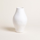 Florero Ánfora Jhari White 27X16 Cm