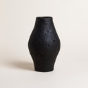 FLORERO ÁNFORA JHARI BLACK 27X16 CM