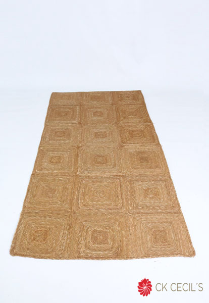 [413757] ALFOMBRA RECTANGULAR 90 X 60CM NATURAL