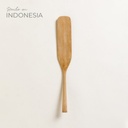 Espátula Alargada De Madera De Teca 31 Cm