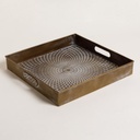 Bandeja Cuadrada Hurgada 36 Cm