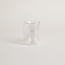 Mug Borosilicato Doble Vidrio Sin Asa 190 Ml