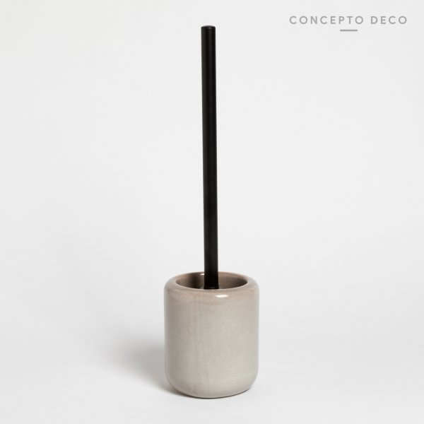 [1651194] Escobilla Cerámica Craquelada Blanco 40X8,5Cm