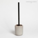 Escobilla Cerámica Craquelada Blanco 40X8,5Cm