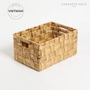 Canasto Jacinto Rectangular M 31 X 15 cm