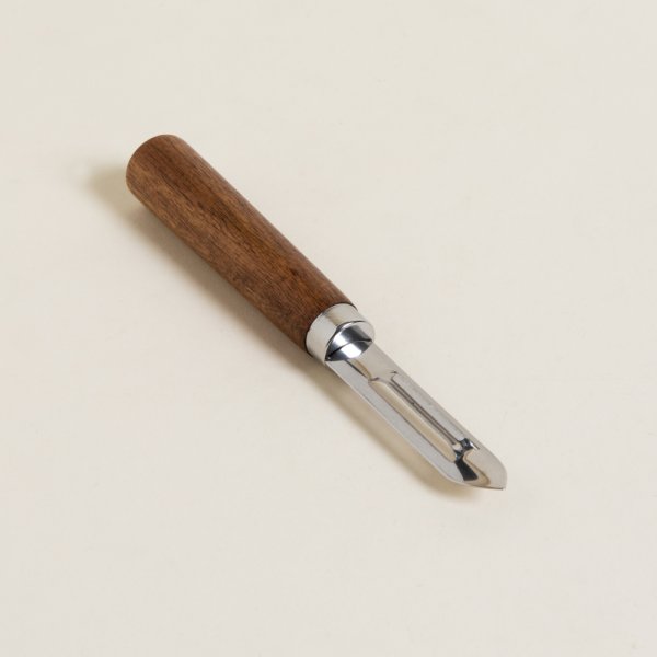 [4115029] Pelapapas Vertical Con Mango De Madera De Acacia 18 Cm