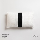 Almohadon Rectangular Bogan Natural 50X30 Cm Vassa Home