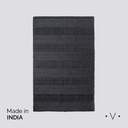 Alfombra Simil Yute Charcoal Grey 160X250 Cm Vassa Home