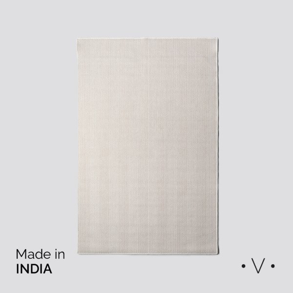 Alfombra Simil Yute Natural 160X250 Cm Vassa Home