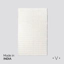 Alfombra Simil Yute Off White 160X250 Cm Vassa Home