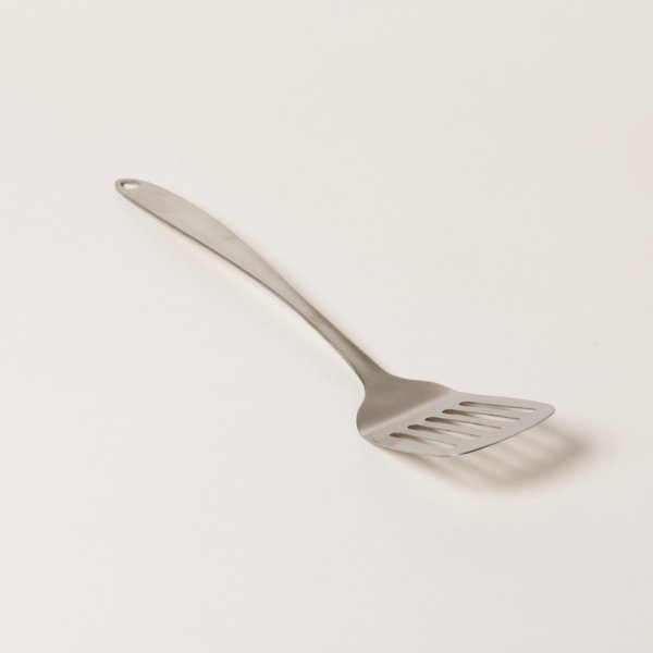 [4115114] Espatula Acanalada De Acero Inoxidable 36 Cm