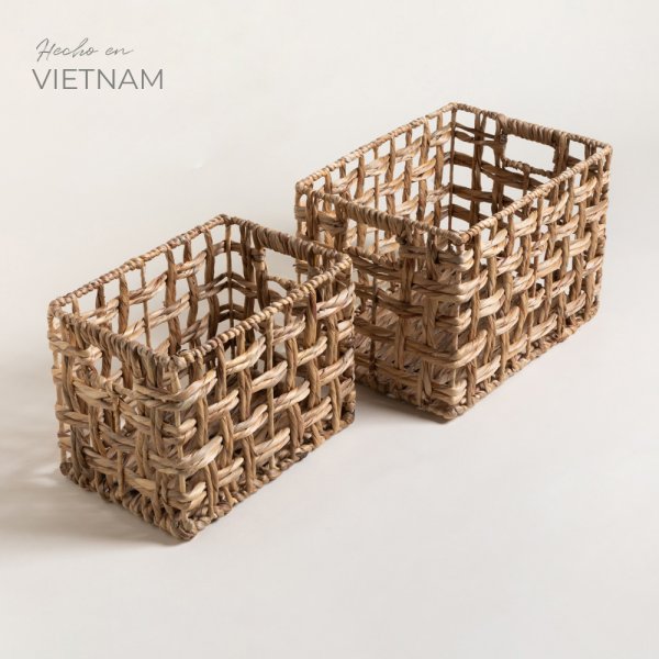 Canasto Rectangular May 27X37 Cm