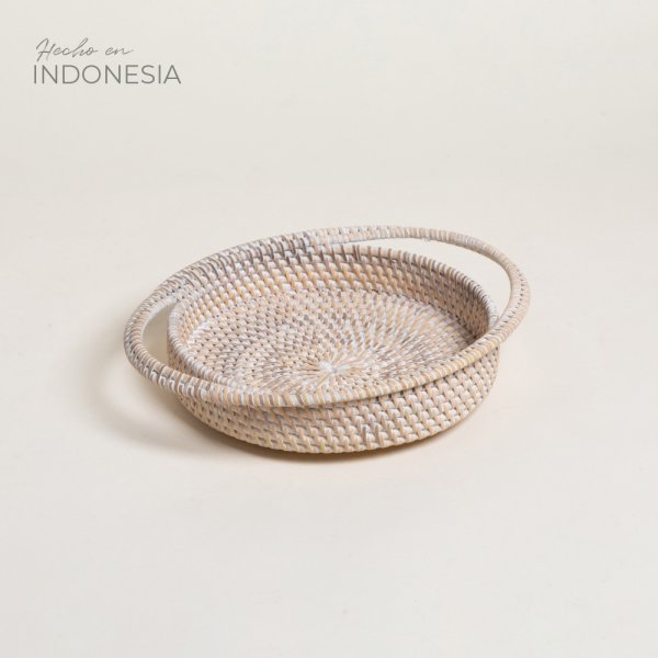 [4115233] Bandeja Con Asas Kendari 29X23 Cm