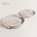 Bandeja Redonda Vinh 45,5X6 Cm