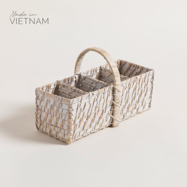 [4115249] Porta Utensilios De 4 Cavidades Vinh 27X11X10 Cm